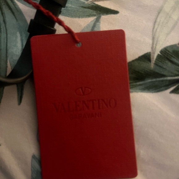 Valentino Rockstud straw bag - Picture 5 of 7